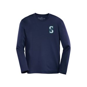 Chandail Manches Longues Polyester Marine